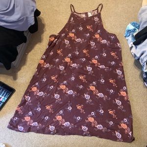 Floral Shapeless Slip Dress